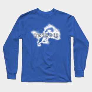 Detroit Lioooons 17 Long Sleeve T-Shirt